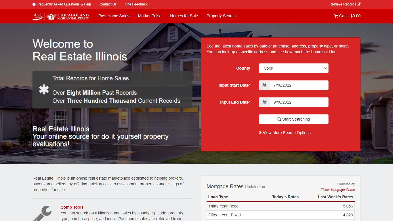 Illinois Real Estate Public Records - Illinois Property Transfers